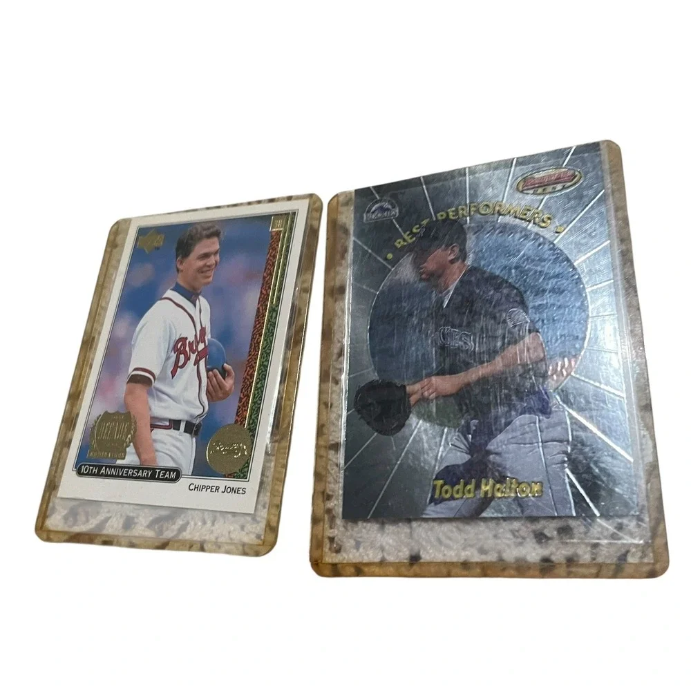 Chipper Jones Todd Helton‎ 90s MLB Cards Lot Upper Deck Bowman